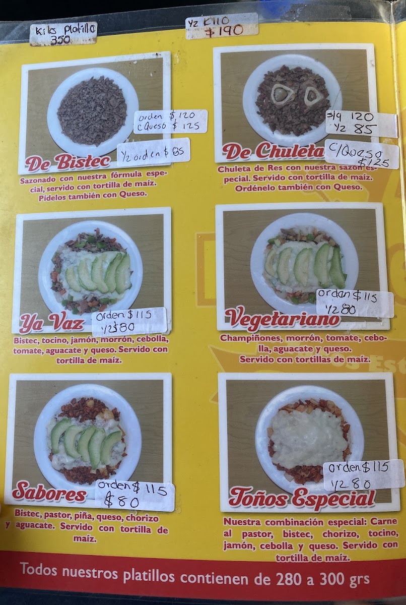 Encomenderos Menu - Image 3